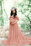 Felicity's Lace Photoshoot Gown | Maternity Dress, baby shower gift | TG Clothing Co. LLC