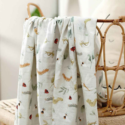 Soraya's Gauze Swaddle Blanket | Baby Bedding, baby shower gift - view 29 | TG Clothing Co. LLC