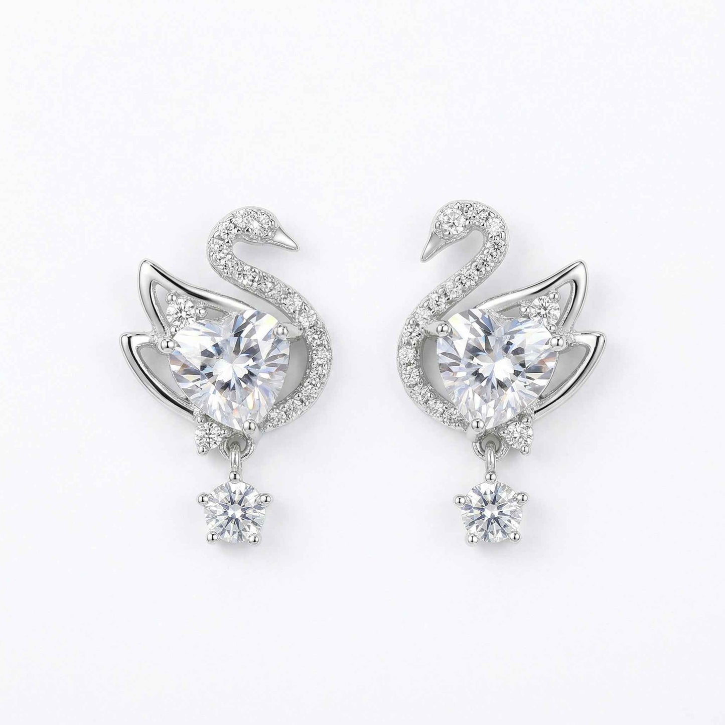 Swan's Earrings — Image 2 | TG Clothing Co. LLC