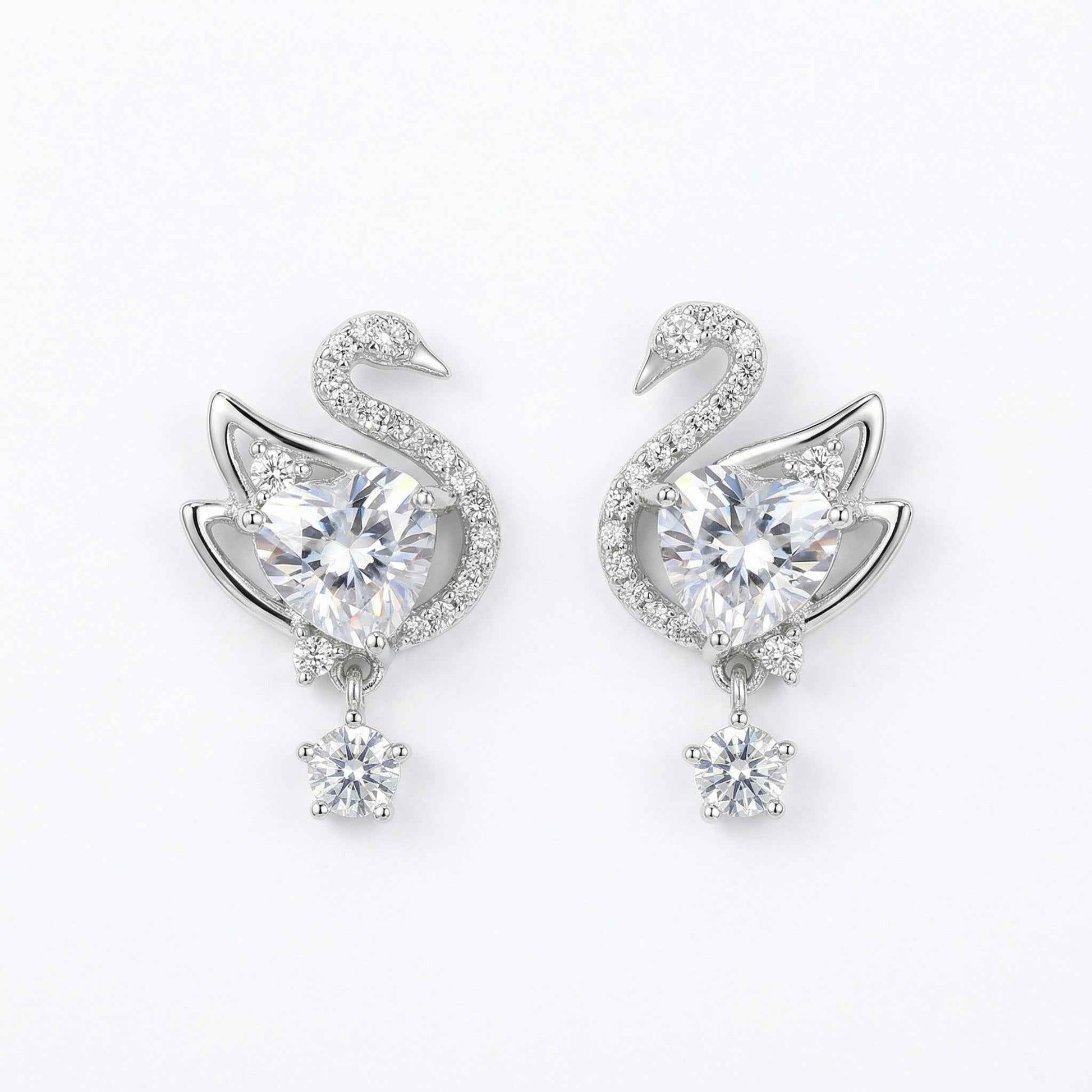 Swan's Earrings — Image 2 | TG Clothing Co. LLC