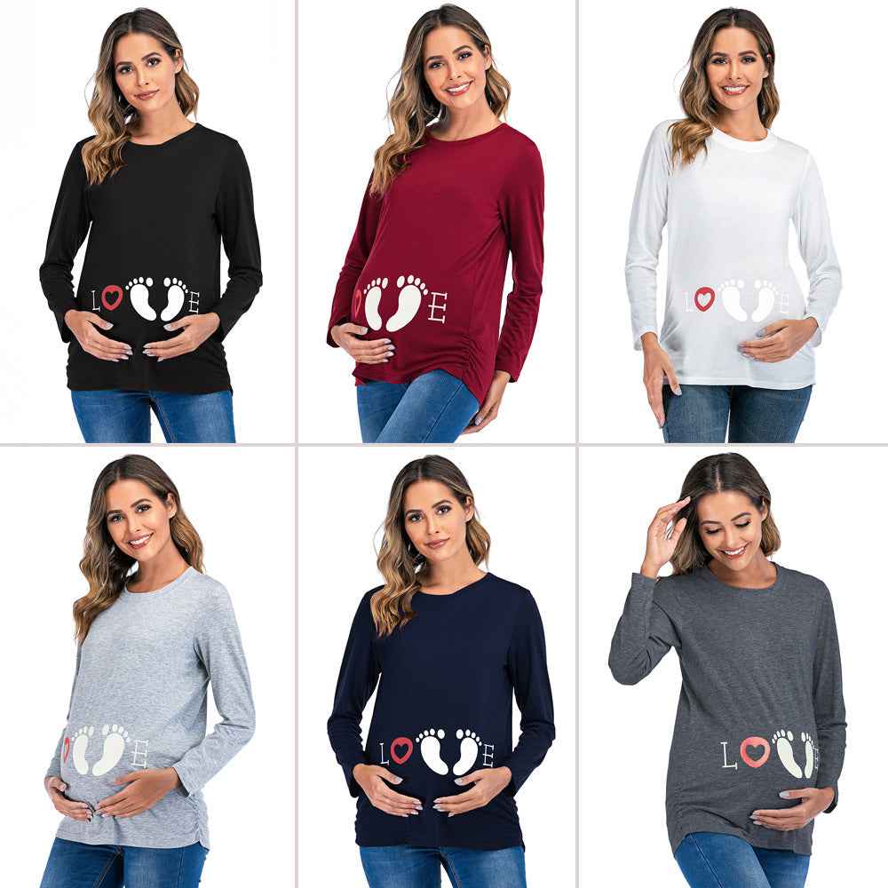Cressida's Cotton Loose Maternity Top — Image 2 | TG Clothing Co. LLC