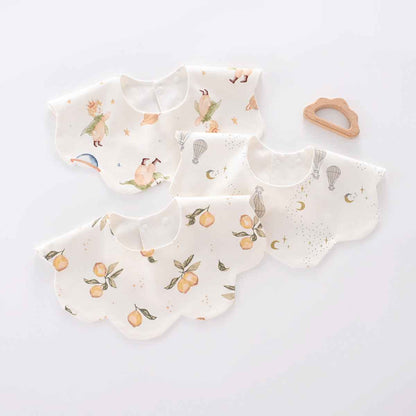 Mara's Pure Cotton Waterproof Newborn Baby Bib Saliva Towel | Baby Accessories, absorbent baby bib - view 2 | TG Clothing Co. LLC