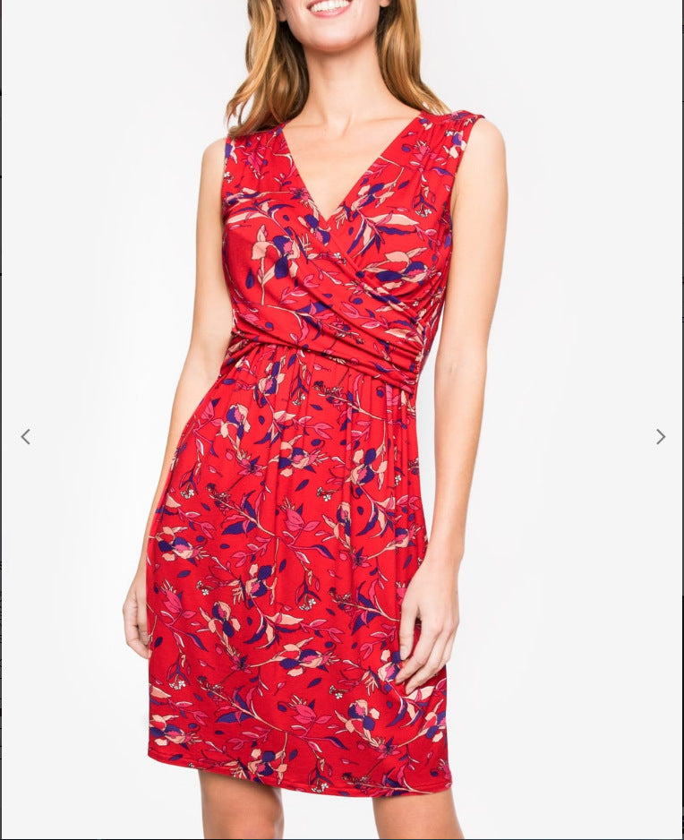 Sophia's V-Neck Maternity Dress — Image 9 | TG Clothing Co. LLC