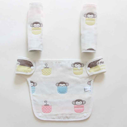 Eva's Newborn Baby Saliva Bib Sling for Toddlers | Baby Accessories, baby drool bib sling - view 12 | TG Clothing Co. LLC