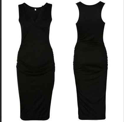 Lottie's Casual Sleeveless Maternity Dress — Image 4 | TG Clothing Co. LLC