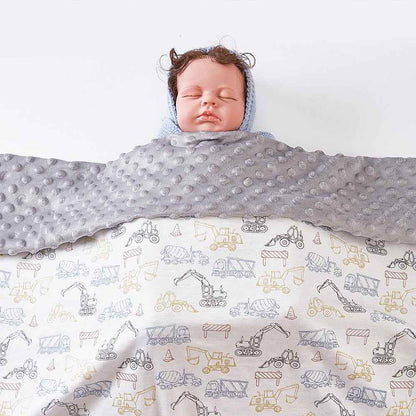 Ellis's Bamboo Cotton Beanie Blanket | Baby Bedding, baby beanie blanket - view 9 | TG Clothing Co. LLC