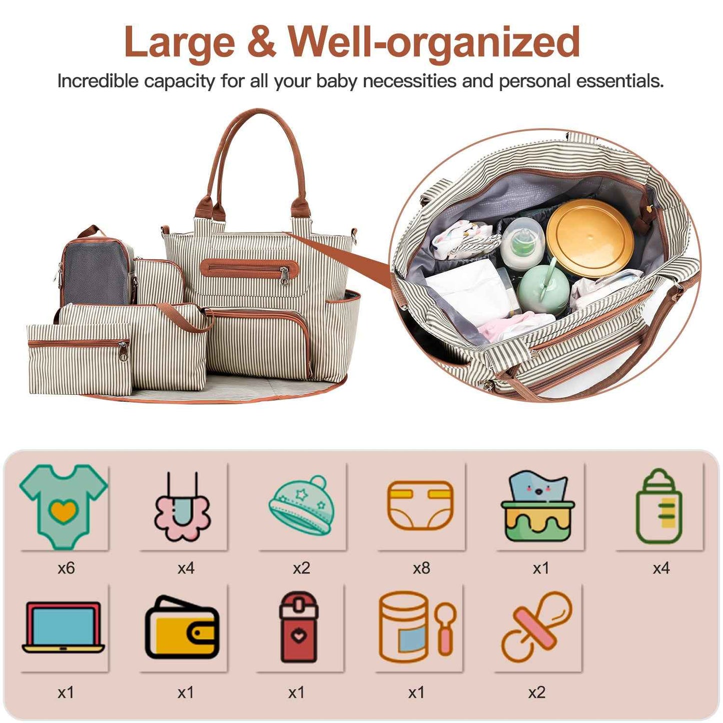 Quincy's Diaper Set — Image 5 | TG Clothing Co. LLC