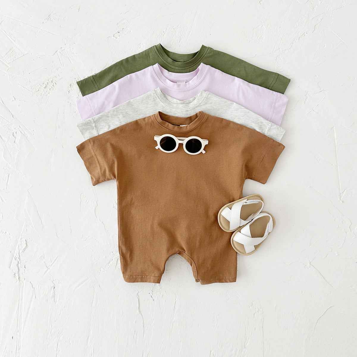 Ursula's Short Sleeve Romper — Image 1 | TG Clothing Co. LLC