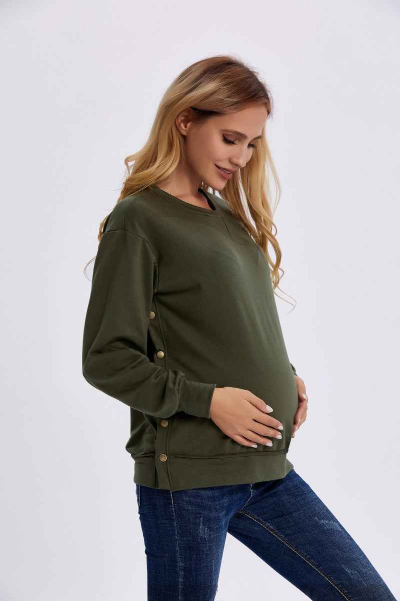 Brynn's Loose Maternity Sweater — Image 5 | TG Clothing Co. LLC