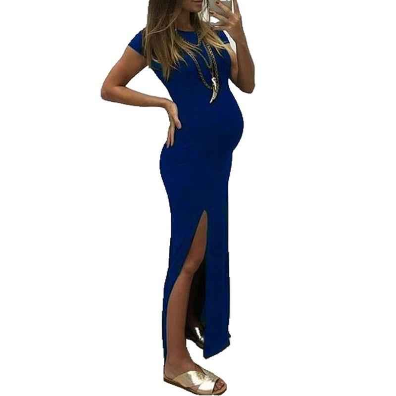 Cori's Retro Slit Maternity Dress — Image 5 | TG Clothing Co. LLC