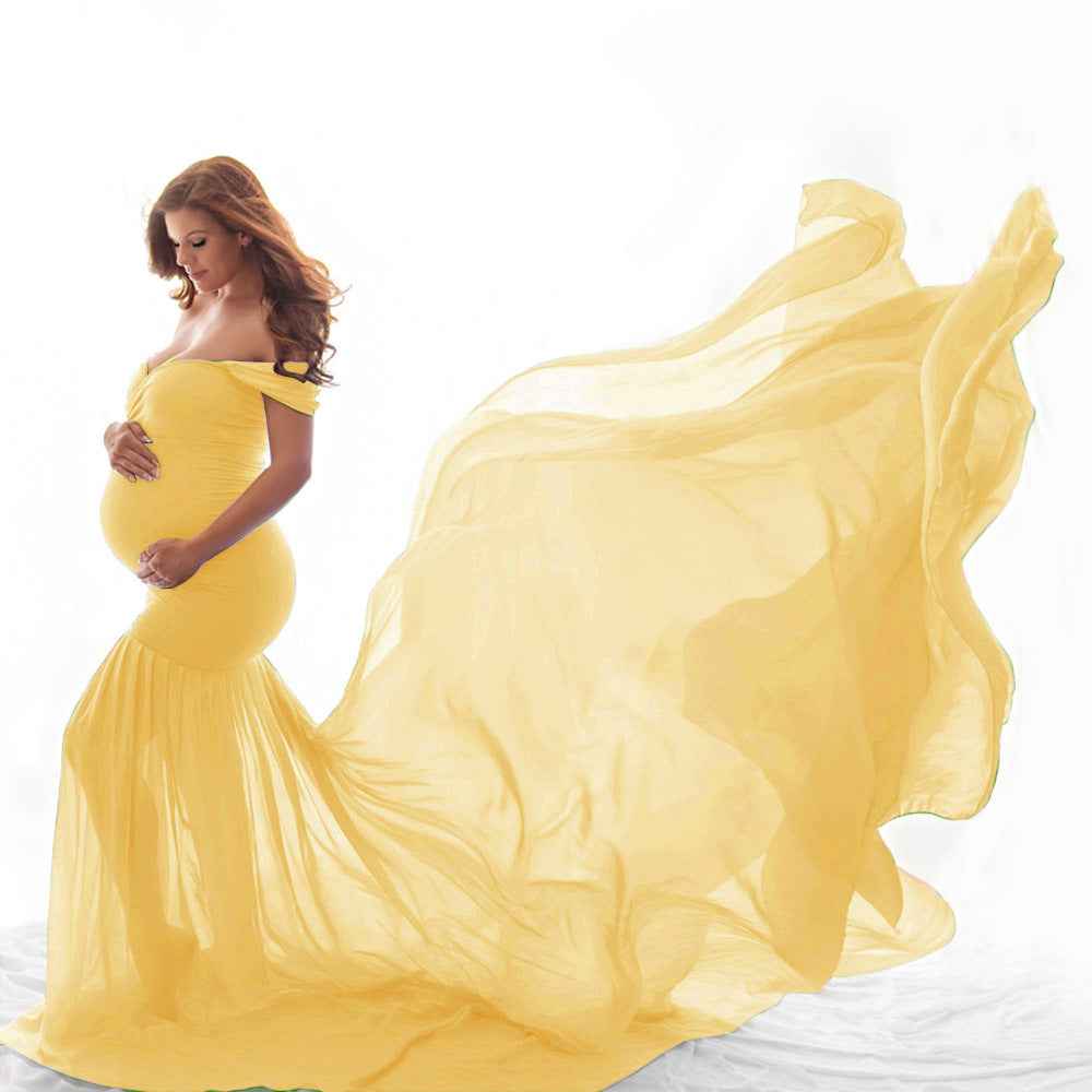 Odette's Chiffon Flutter Dress — Image 15 | TG Clothing Co. LLC