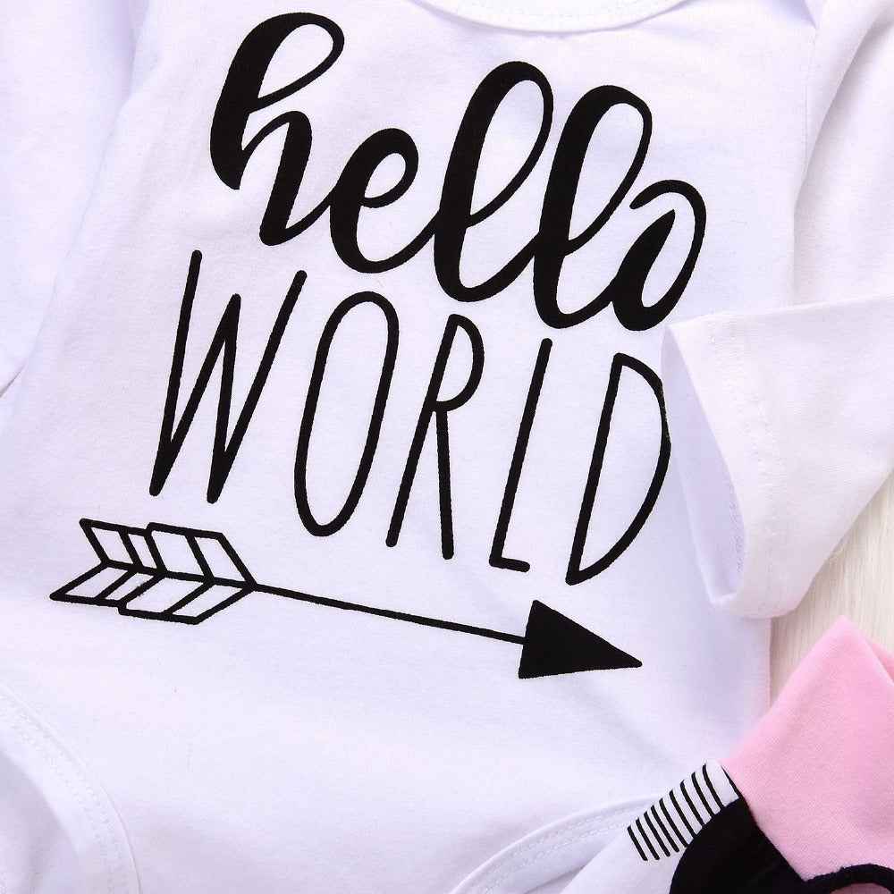 Mavis's Hello World 3-Piece Set — Image 3 | TG Clothing Co. LLC