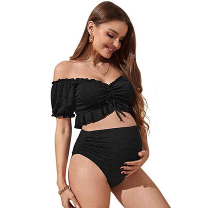 Paxa's Maternity Bikini Set | Maternity Swimsuit, bump friendly swimwear - view 5 | TG Clothing Co. LLC