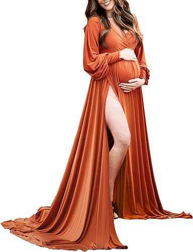 Everly's V-Neck Trailing Maxi Dress — Image 9 | TG Clothing Co. LLC