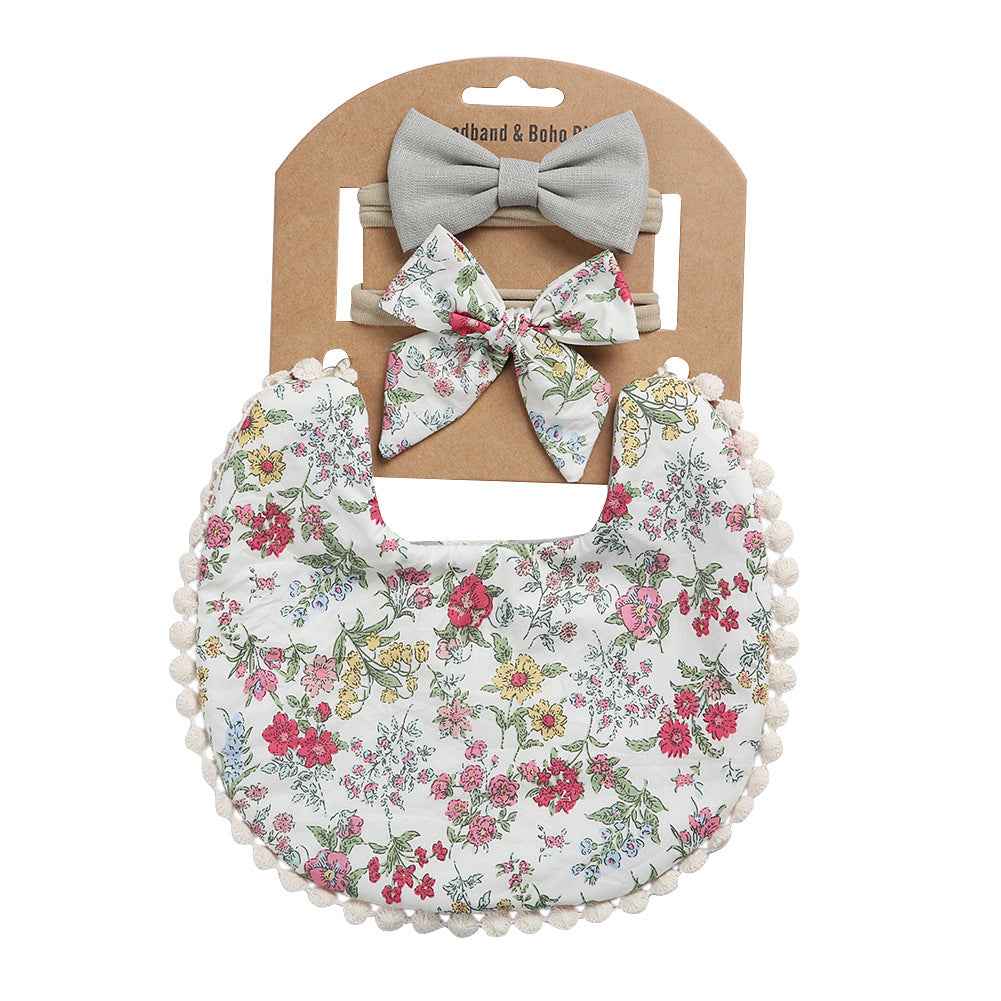 Quinby's Floral Bib & Headband Set — Image 11 | TG Clothing Co. LLC