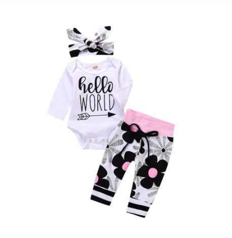 Mavis's Hello World 3-Piece Set — Image 4 | TG Clothing Co. LLC