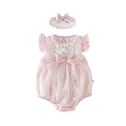 Vesna's Boho Jumpsuit Set | Baby Romper, baby girl outfit - view 2 | TG Clothing Co. LLC