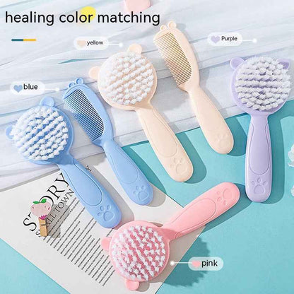 Darcy's Baby Comb & Brush Set | Baby Grooming, baby comb and brush set - view 3 | TG Clothing Co. LLC
