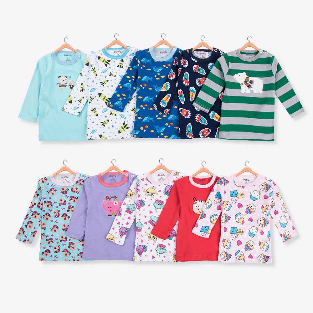 Tobias's Cartoon T-Shirt 5-Pack — Image 1 | TG Clothing Co. LLC