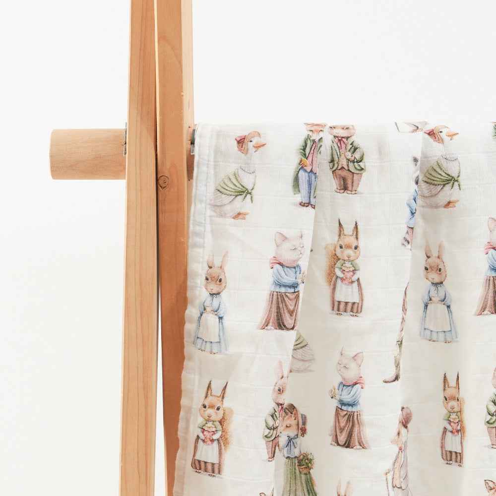 Soraya's Gauze Swaddle Blanket — Image 12 | TG Clothing Co. LLC