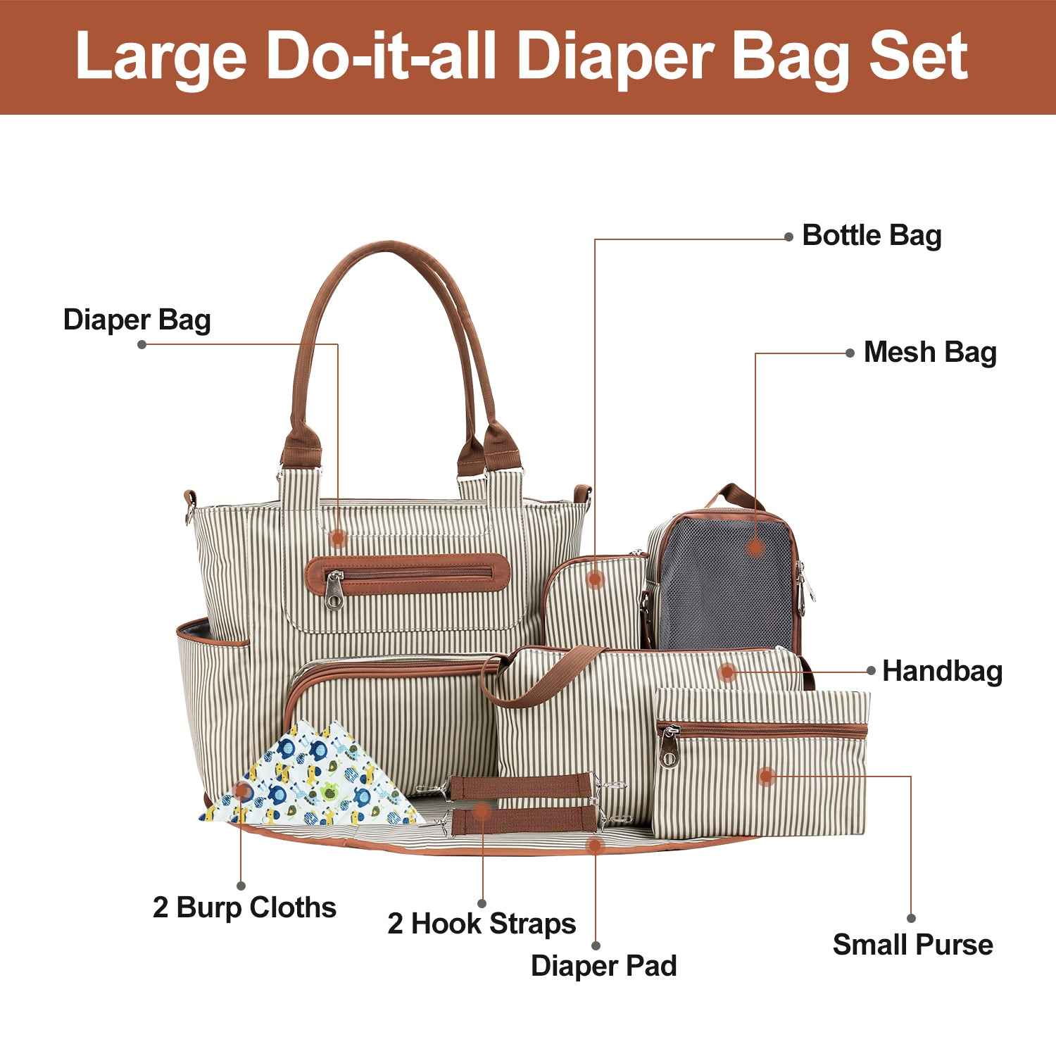 Quincy's Diaper Set — Image 4 | TG Clothing Co. LLC