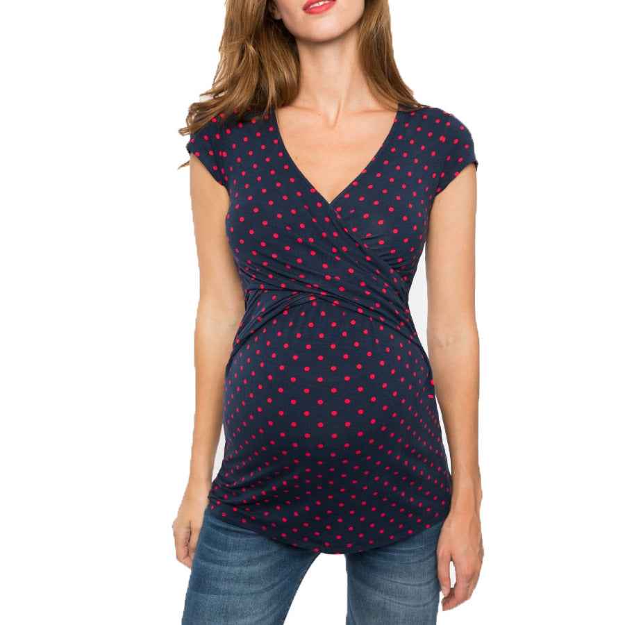 Delia's Polka Dot Nursing Top — Image 1 | TG Clothing Co. LLC