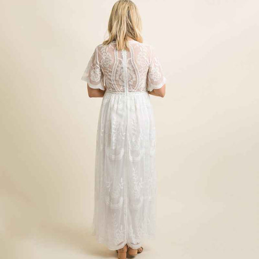 Bianca's Photoshoot Lace Dress — Image 2 | TG Clothing Co. LLC