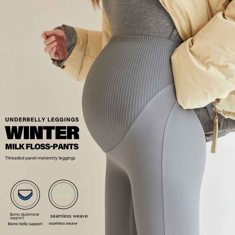 Hera's Fleece-Lined Belly Pants — Image 1 | TG Clothing Co. LLC