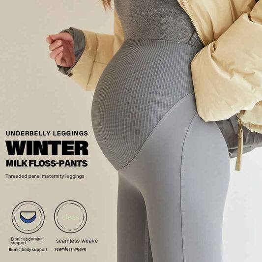 Hera's Fleece-Lined Belly Pants — Image 1 | TG Clothing Co. LLC