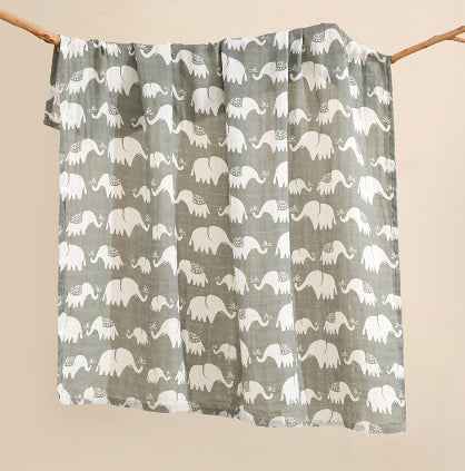 Soraya's Gauze Swaddle Blanket — Image 5 | TG Clothing Co. LLC