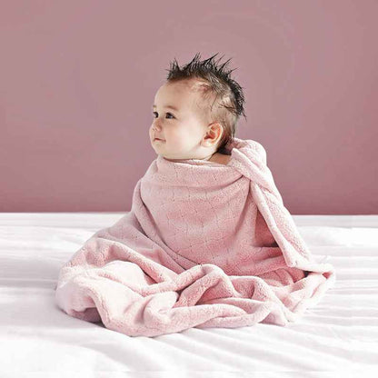 Zoe's Quick-Dry Baby Blanket | Baby Bath, baby bath towel - view 6 | TG Clothing Co. LLC
