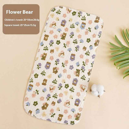 Drew's Pure Cotton Baby Face Towel | Baby Bath, baby shower gift - view 7 | TG Clothing Co. LLC
