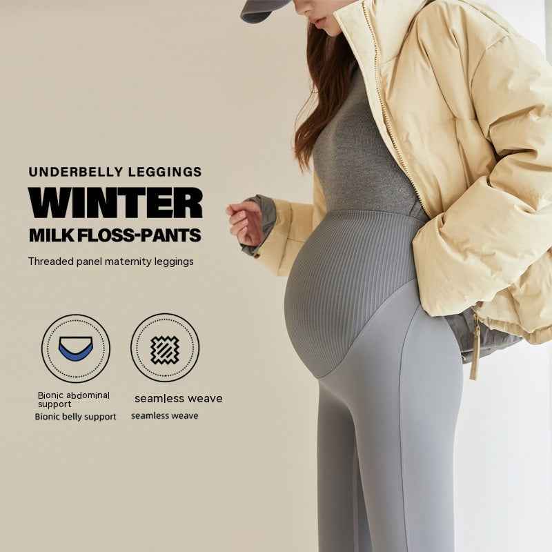 Hera's Fleece-Lined Belly Pants — Image 2 | TG Clothing Co. LLC