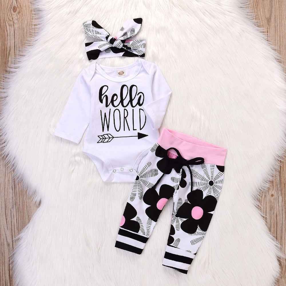 Mavis's Hello World 3-Piece Set — Image 6 | TG Clothing Co. LLC