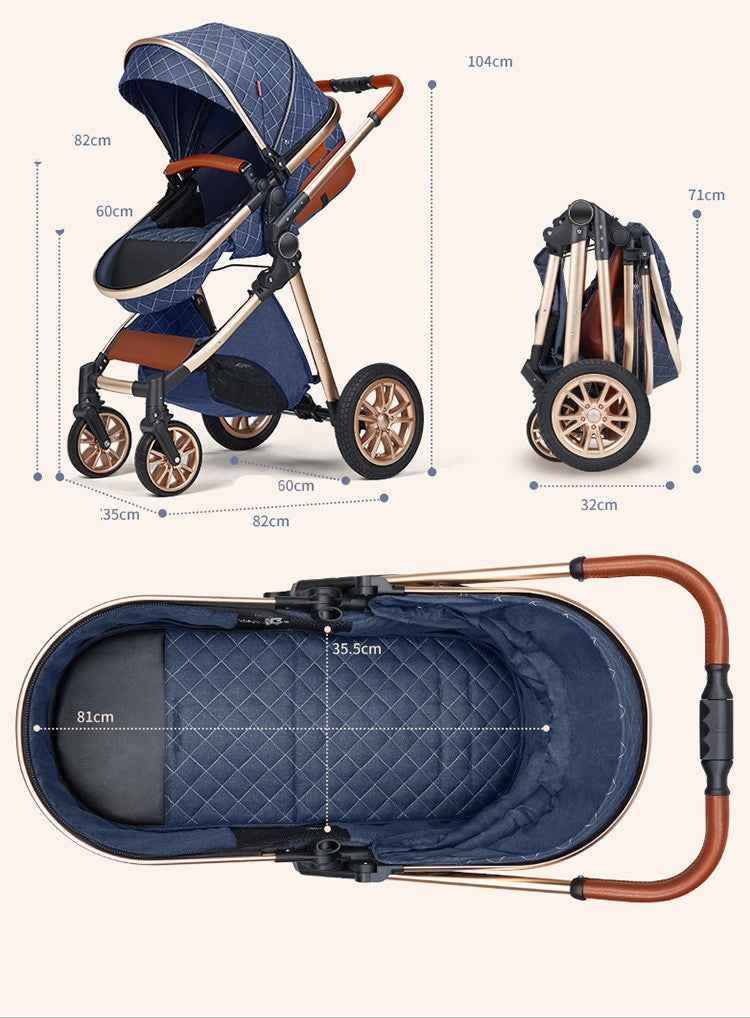 Marcella's Lightweight Folding Baby Stroller — Image 3 | TG Clothing Co. LLC
