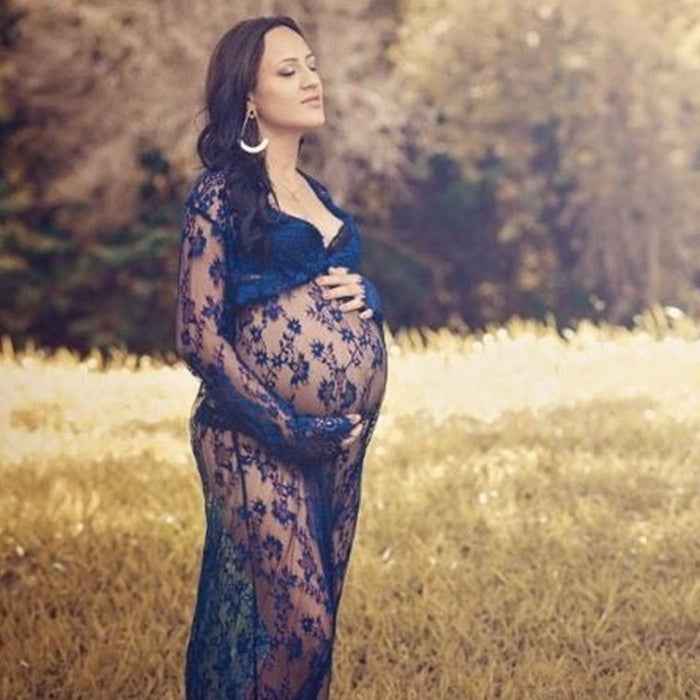 Celine's Sexy Lace Perspective Photoshoot Dress — Image 1 | TG Clothing Co. LLC