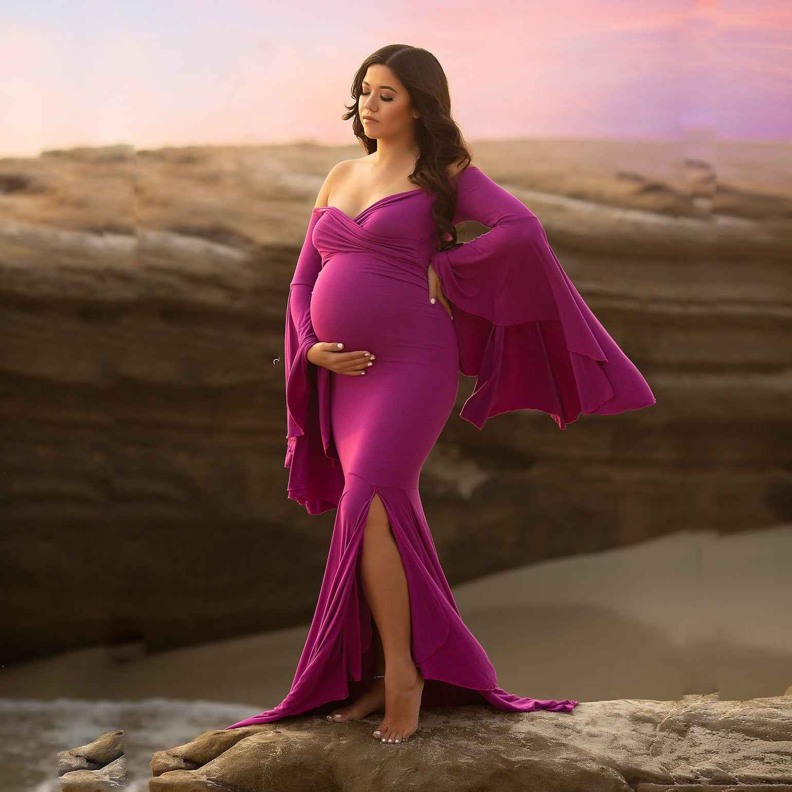 Ariana's Maternity Gown — Image 2 | TG Clothing Co. LLC