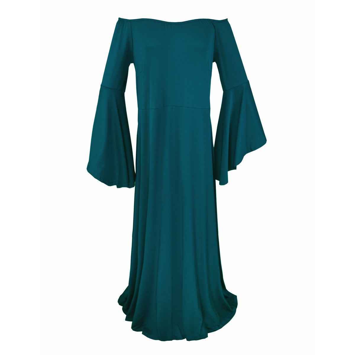 Elle's Off-Shoulder Floor-Length Maternity Dress — Image 2 | TG Clothing Co. LLC