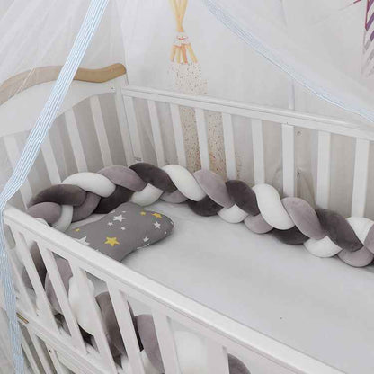 Cora's Crib Knot Pillow | Baby Bedding, baby shower gift - view 2 | TG Clothing Co. LLC