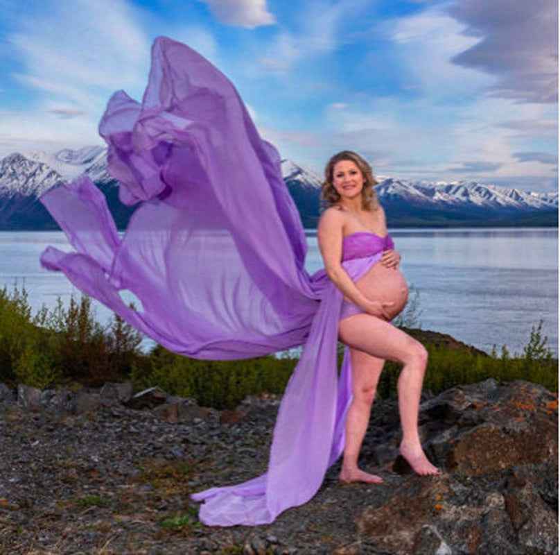 Mireille's Maternity Gown — Image 9 | TG Clothing Co. LLC