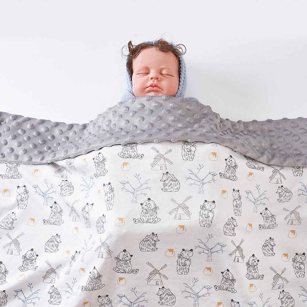 Ellis's Bamboo Cotton Beanie Blanket — Image 10 | TG Clothing Co. LLC