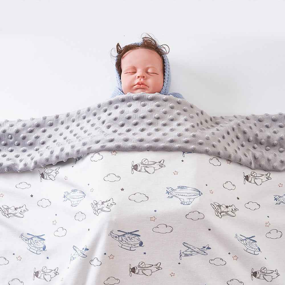 Ellis's Bamboo Cotton Beanie Blanket — Image 7 | TG Clothing Co. LLC