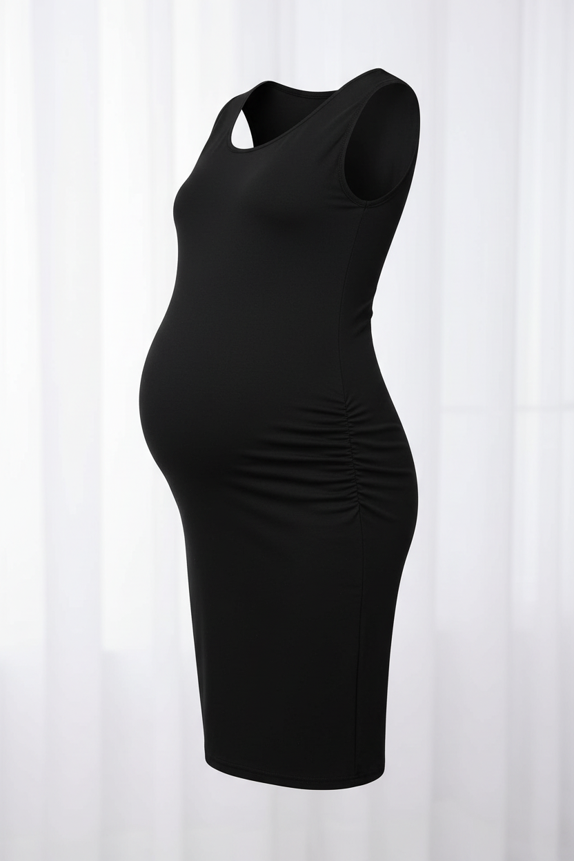 Miranda's Elegant Maternity Photoshoot Dress — Image 10 | TG Clothing Co. LLC