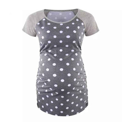 Fiorella's Maternity Tee | Maternity Clothing, bump friendly top - view 9 | TG Clothing Co. LLC