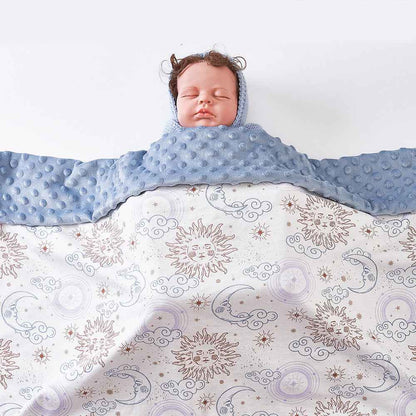Ellis's Bamboo Cotton Beanie Blanket | Baby Bedding, baby beanie blanket - view 5 | TG Clothing Co. LLC