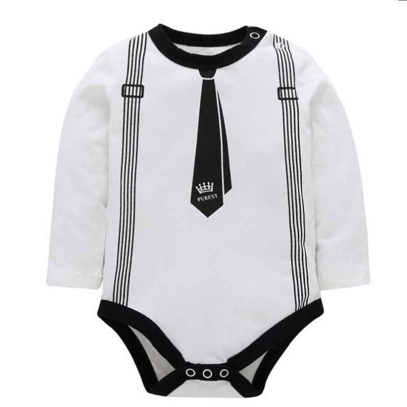 Zion's Cotton Short-Sleeve Triangle Romper — Image 5 | TG Clothing Co. LLC