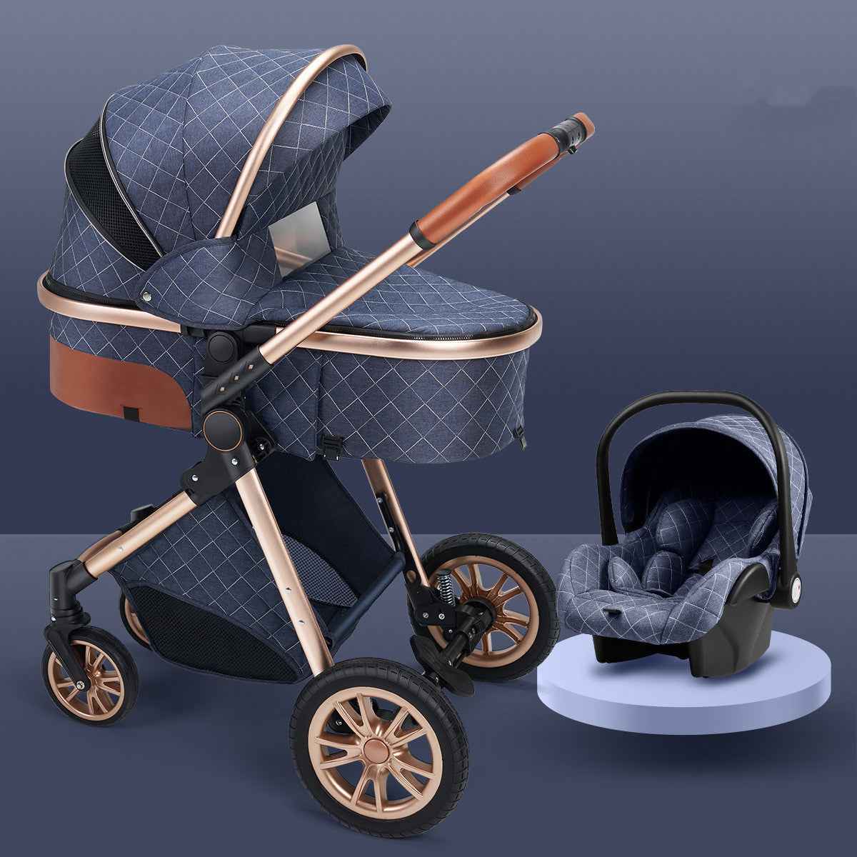 Marcella's Lightweight Folding Baby Stroller — Image 9 | TG Clothing Co. LLC