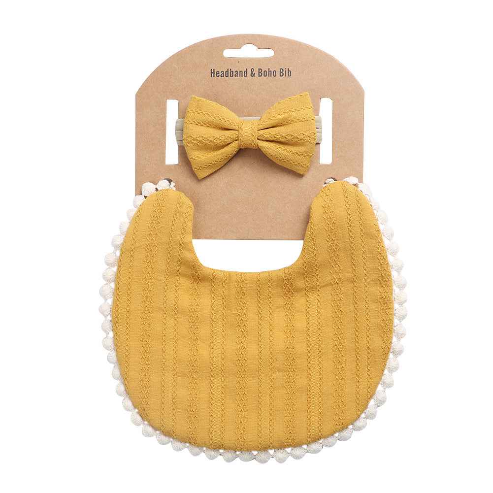 Quinby's Floral Bib & Headband Set — Image 3 | TG Clothing Co. LLC