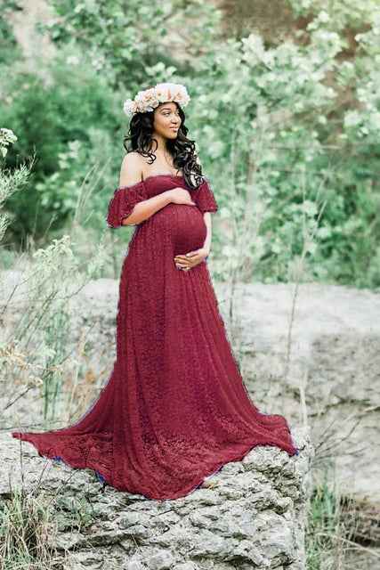 Felicity's Lace Photoshoot Gown — Image 10 | TG Clothing Co. LLC