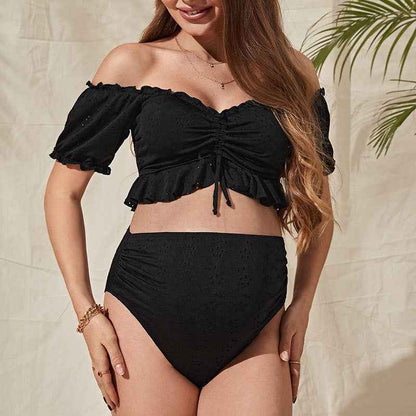 Paxa's Maternity Bikini Set | Maternity Swimsuit, bump friendly swimwear - view 2 | TG Clothing Co. LLC